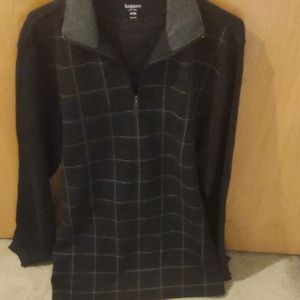 New men's quarter zip L